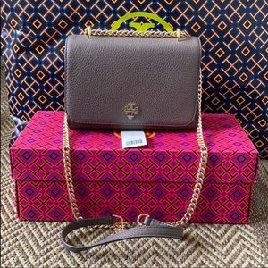 Tory Burch Carter Shrunken Shoulder Bag